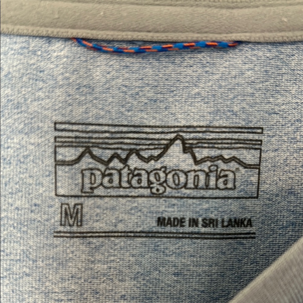Patagonia, Women’s Blue and Gray Long Sleeve Tee, Medium - Picture 4 of 6